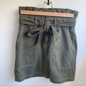 Free People Paperbag Tie Skirt